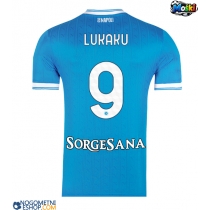 Moški Nogometni dresi SSC Napoli Romelu Lukaku #9 Domači 2025-26 Kratek Rokav